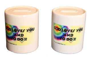 Love Matters.... God Loves You Coin Bank